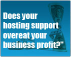 Does your hosting suport overeat your profit?